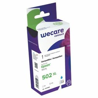 Tinte Wecare kompatibel mit Epson 502XL, cyan