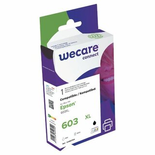 Tinte Wecare kompatibel mit Epson 603XL, schwarz