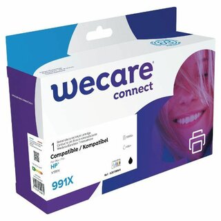 Tinte Wecare kompatibel mit HP 991X/M0K02AE, schwarz