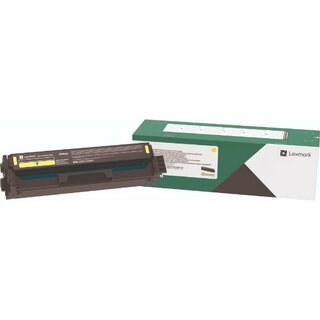 Lexmark Toner C332HY0, Rckgabe, 2.500 Seiten, gelb