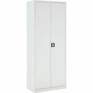 Flügeltürenschrank ECO Bisley 4 Böden, 195 x 80 cm, grau