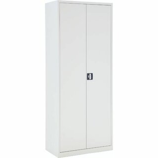 Flgeltrenschrank ECO Bisley 4 Bden, 195 x 80 cm, grau