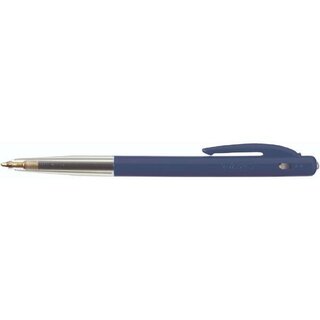 BIC Druckkugelschreiber M10 Clic 1199190126, F, 1 mm Spitze, blau