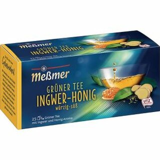 Tee Memer Grner Ingwer-Honig, 25 Stck