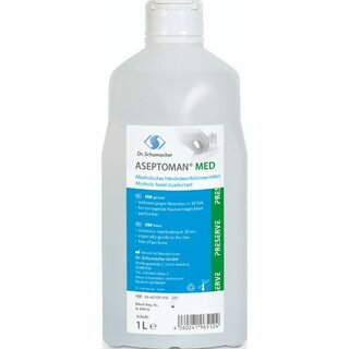 Aseptoman Med flssige Handdesinfektion, 1000 ml