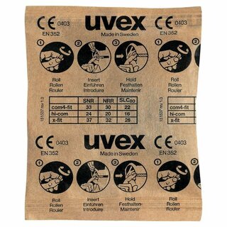 Gehörschutzstöpsel uvex 2112.087 x-fit, Nachfüllbox,...