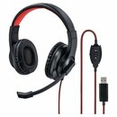 Stereo-Headset Hama HS-USB400, 2m Kabel, USB, Over-Ear,...