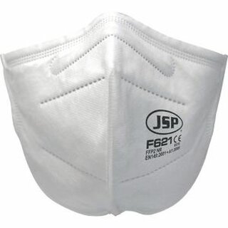 Atemschutzmaske JSP F621, BGV120-000-Q00, Typ: FFP2, ohne Ventil, 40 Stck