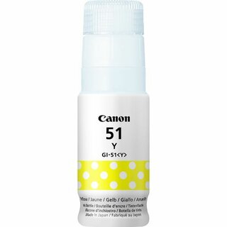 Tinte Canon 4548C001 GI-51Y EUR, 7.700 Seiten, gelb