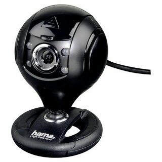HD-Webcam, Hama, Spy Protect, HD-Qualität in 16:9, swz,...