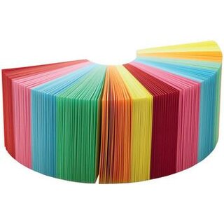 Notizklotz, 90 x 90 mm, farbige Bltter, 700 Blatt