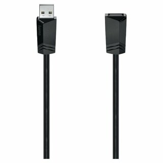 USB 2.0 Verlängerungskabel, Hama, 5m, Datenübertragung...