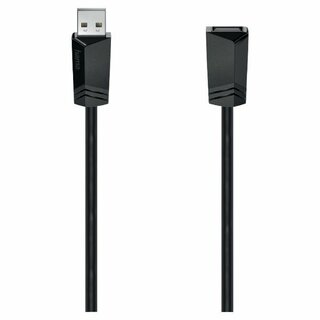 USB 2.0 Verlngerungskabel, Hama, 5m, Datenbertragung von bis zu 480 Mbit/s