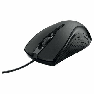 Computermaus, Hama, 182602, 1000dpi, schwarz, optisch, USB-A, 3 Tasten