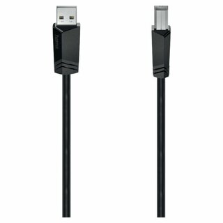 Verbindungskabel USB-A auf USB-B, Hama, 200602, 1,5 m,...