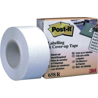 Korrekturband Post-it 658R, 25,4 mm x 17,7 m, weiß, 1 Rolle