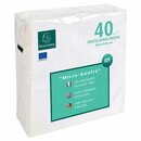 Exacompta Servietten, 38 x 38 cm, wei�, 40 St�ck
