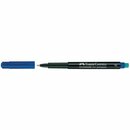 OH-Stift MULTIMARK, F, permanent, 0,6mm, Schreibf.: blau