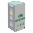 Post-it Haftnotizen 654-1RPT 76X76 ASS, 16 Stck