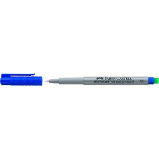 OHP-Stift Faber-Castell 151451 Multimark F, wasserlslich, 0,6mm, blau