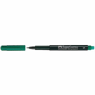 OHP-Stift Faber-Castell 152363 Multimark S, wasserfest, 0,4mm, grn