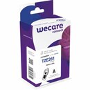 Schriftband WECARE, kompatibel mit BROTHER TZE-261,...