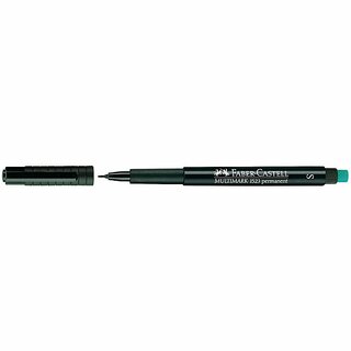 OHP-Stift Faber-Castell 152399 Multimark S, wasserfest, 0,4mm, schwarz