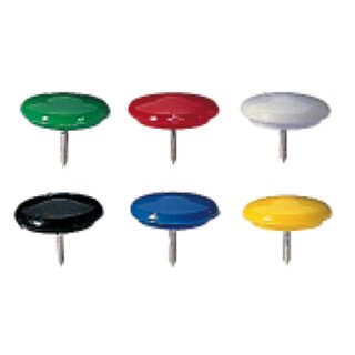 Reißnägel Exacompta 14016E, Durchmesser: 10mm, farbig...