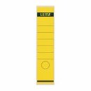 Rckenschilder Leitz 1640, lang / breit, gelb, 10 Stck