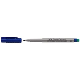 OHP-Stift Faber-Castell 152451 Multimark S, wasserlslich, 0,4mm, blau