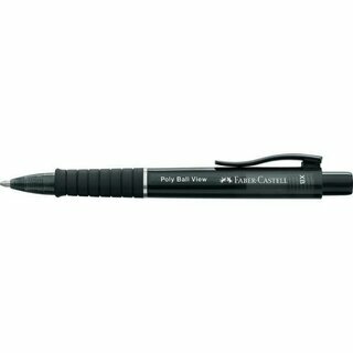 Polyball view Druckkuli Faber-Castell 145755 XB, schwarz