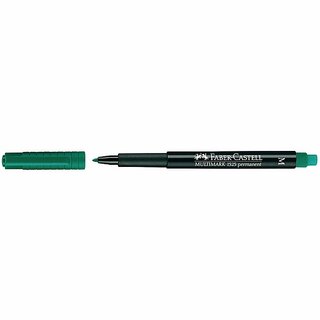 OHP-Stift Faber-Castell 152563 Multimark M, wasserfest, 1mm, grn