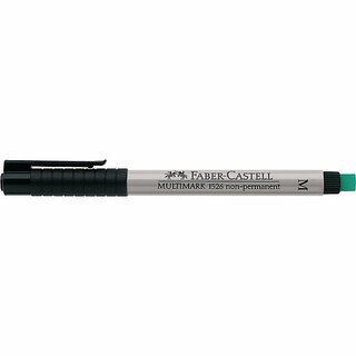 OHP-Stift Faber-Castell 152699 Multimark M, wasserlslich, 1mm, schwarz