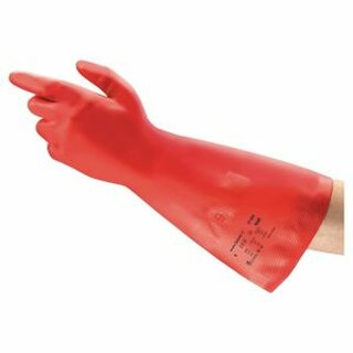 Chemikalienschutzhandschuhe Solvex 37-900, Nitril, Gre 10, rot, 1 Paar