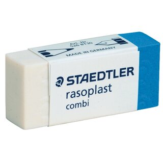 Radierer Staedtler 526BT30 Rasoplast, aus Kunststoff, fr Bleistifte und Tinte