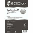 Chronoplan Jahresplaner 50236 Midi, 1W/2S, A5, Jahresset,...