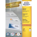 Universal-Etiketten Avery Zweckform 3474, 70x37mm (LxB),...