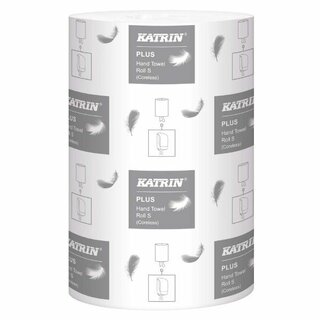 Handtuchrolle Katrin 2634, 2-lagig, 20,5 x 60 cm, weiß,...