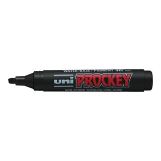 Permanentmarker Uniball Prockey 159099, Keilspitze,...