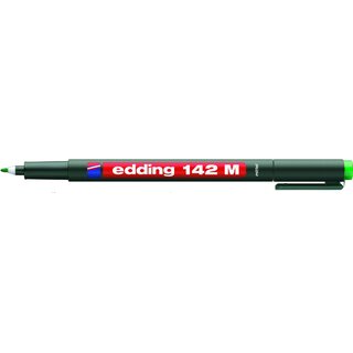 OHP-Stift edding 142 M, wasserfest, Strichstrke: 1mm, grn