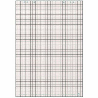 Flipchart-Block Herlitz 100050590, 68x99cm, kariert, 20 Blatt