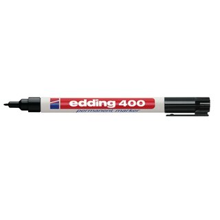 Permanentmarker edding 400, Rundspitze, Strichstärke:...