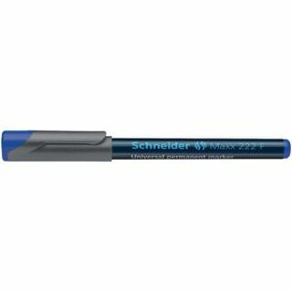 OHP-Stift Schneider Maxx 222F, wasserfest, Strichstrke: 0,7mm, blau