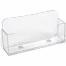 Visitenkartenhalter Exacompta, DIN A8, 1 Fach, transparent