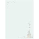 Weihnachtspapier Sigel DP084 Golden Tree, 100 St�ck