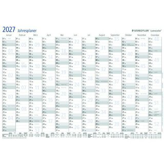 Staedtler Plakatkalender 641 Lumocolor, 12 Monate,...