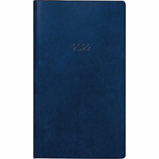 Brunnen Taschenkalender 1075028306, 1M/1S, 8,7 x 15,3cm, blau, 2026