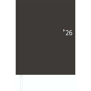 Zettler Buchkalender 732 Silverline, 1W/1S, 21x26,5cm...