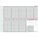 G�ss Urlaubsplaner 12-80, 120 x 84cm, f�r 60 Mitarbeiter,...