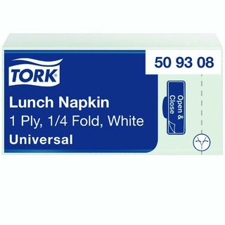 Tork Lunchserviet.1/8-Fal.1-lg weiß 33x33cm 500 St